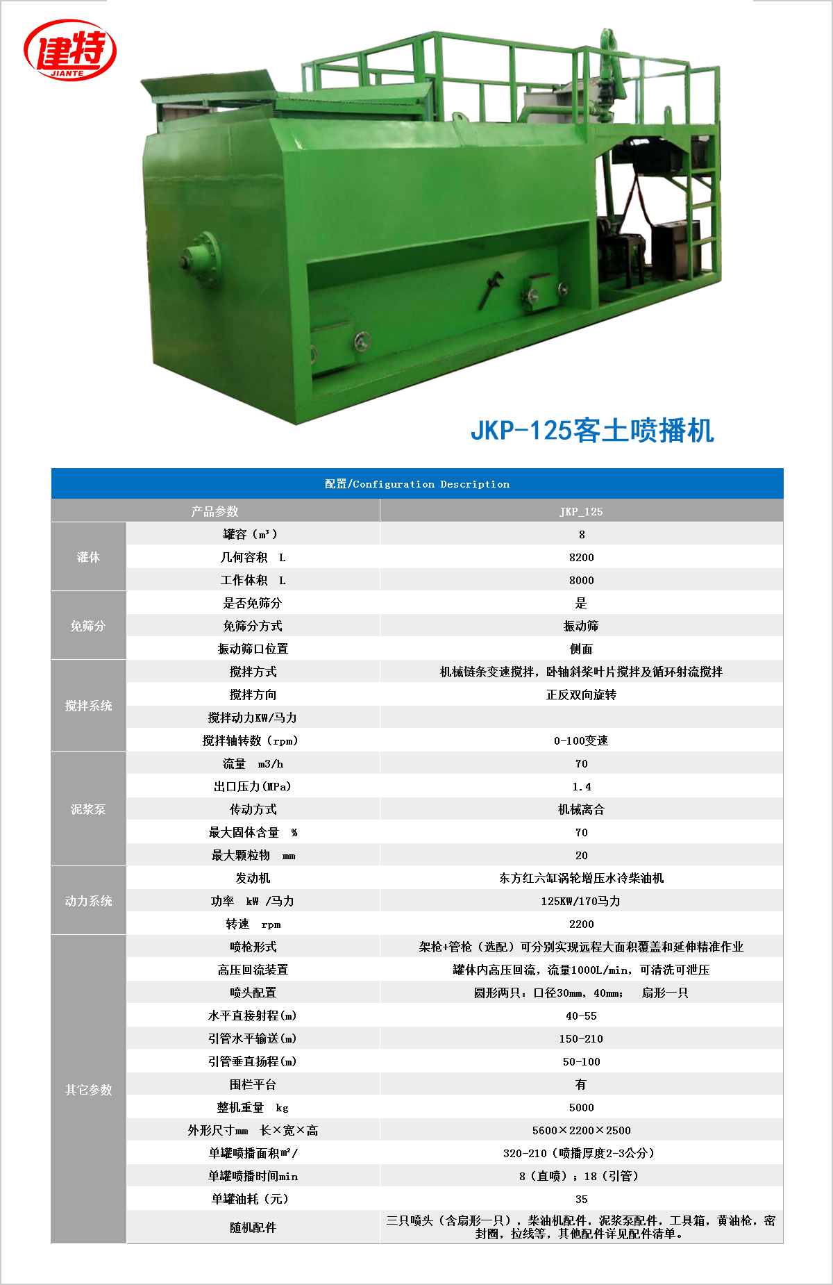 噴播機JKP-125